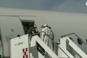 Papa Francesco sull'Airbus, al via viaggio in Colombia