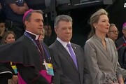 In Colombia il papa saluta vittime guerra