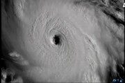 Ecco l'occhio del ciclone Irma