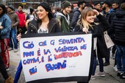 Baby gang: corteo Napoli, 'il vero male l'indifferenza'