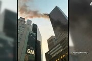 New York, incendio alla Trump Tower