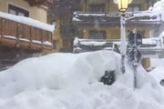 Forte nevicata a Cervinia