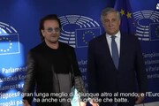 Bono: 'Voglio far parte dell'idea romantica dell'Europa'