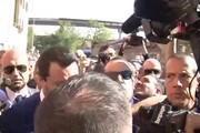 Salvini a San Lorenzo per Desiree, insulti e applausi