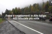 Frane e smottamenti in Alto Adige