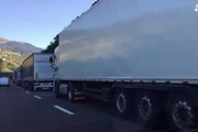 Brennero: 70 km di tir dopo blocco in Austria
