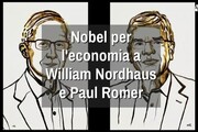 Nobel per l'economia a Nordhaus e Romer