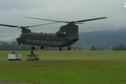 Maltempo, in Veneto elicottero esercito per gruppi elettrogeni