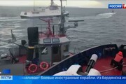 Scontro navale nel mar Nero, le immagini