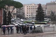 Roma: protesta bus turistici, paralisi in centro