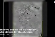 Drone iraniano intercettato da Israele
