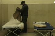 A Torino letti e coperte per senzatetto, contro il gelo in arrivo