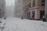 Maltempo: bufera di neve ad Ancona