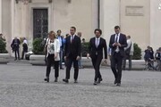 La delegazione del M5S arriva a piedi al Quirinale