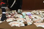 Ex moglie boss droga aveva in casa 240mila euro in contanti