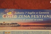 Lo scivolo piu' lungo del mondo per il Costa Zena Festival