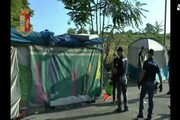 Migranti: a Roma controlli alla tendopoli allestita dagli attivisti del Baobab