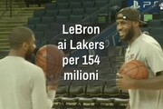 LeBron passa ai Lakers per 154 mln