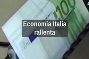 Ocse: economia Italia rallenta