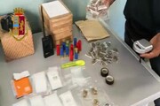 Polizia scopre 11 kg marijuana e cartucce per fucili su tetti Bari