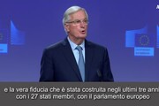 Brexit, Barnier: 'Accordo trovato, incertezza durata troppo'
