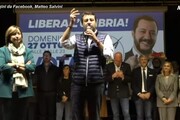 Regionali, Salvini: 'Vittoria in Umbria e' solo l'inizio, arriveremo a Roma'