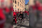 I "Babbi" in bici per beneficenza
