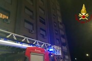 Rogo in palazzo Catania: residenti salvi, in 4 in ospedale