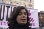 Violenza donne, Boldrini: importante manifestare per avere giustizia
