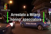 Arrestato a Milano il 'nonno' spacciatore