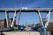 Genova, ponte Morandi: iniziata la demolizione