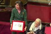 Senato: Casellati premia Zeffirelli, e' eccellenza italiana