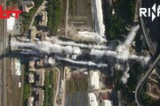 Ponte Genova, l'implosione nelle riprese del drone
