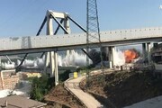 Il ponte di Genova scompare in pochi secondi
