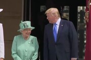 Trump e la regina per i 75 anni del D-Day