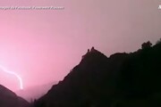 Record di fulmini in Alto Adige
