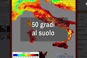 Punte di 50 gradi al suolo in alcune aree dell'Italia