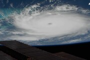 L'uragano Dorian visto dalla Stazione Spaziale Internazionale