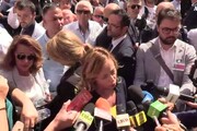 Meloni: 'Mi dispiace per assenza di Forza Italia in piazza'