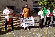 Cosenza, Brunori Sas alla protesta dei lavoratori dello spettacolo