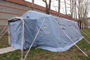Coronavirus, tenda per il triage sanitario dei detenuti a San Vittore