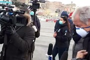 Coronavirus, Bertolaso arriva in elicottero ad Ancona