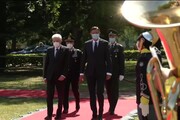 Mattarella, l'incontro storico con il presidente sloveno Pahor sul Carso triestino