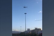 Bomba d'acqua a Palermo, elicottero sorvola le strade allagate