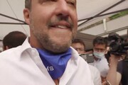 Salvini: 'Problemi con la base? fantasie' e pianta in asso i giornalisti