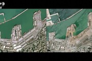Beirut, le impressionanti immagini dal satellite