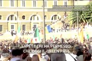 Castellino lancia l'assedio alla Cgil un'ora prima dal palco di piazza del Popolo
