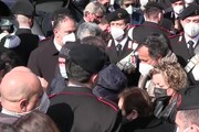 Funerali di Stato per Attanasio e Iacovacci, Autorita' a colloquio con le famiglie