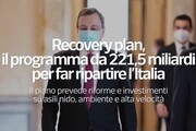 Recovery plan, il programma da 221,5 miliardi per far ripartire l'Italia