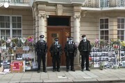 Londra, la polizia inglese presidia l'ambasciata della Birmania